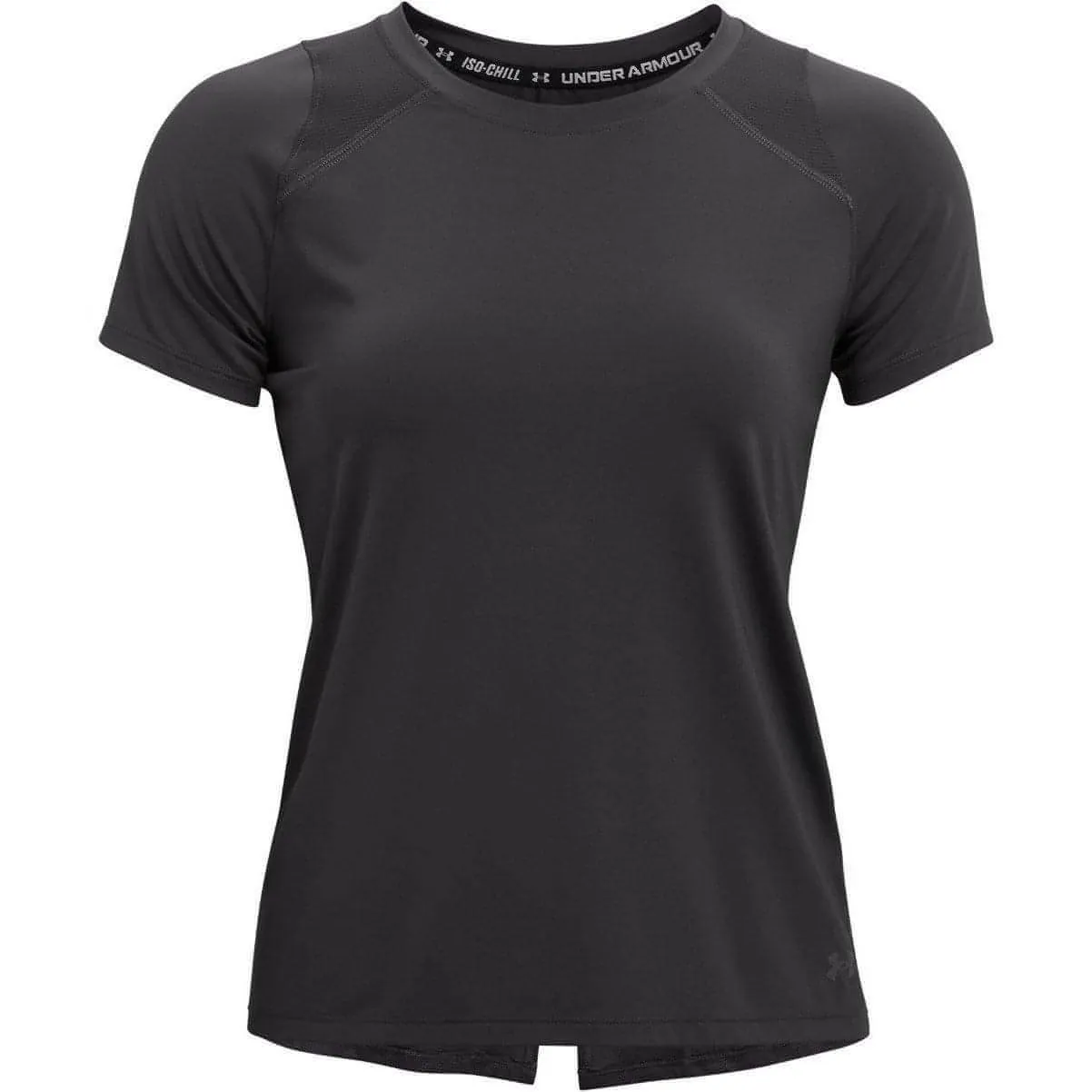 Under Armour Iso-Chill Short Sleeve Womens Running Top - Grey