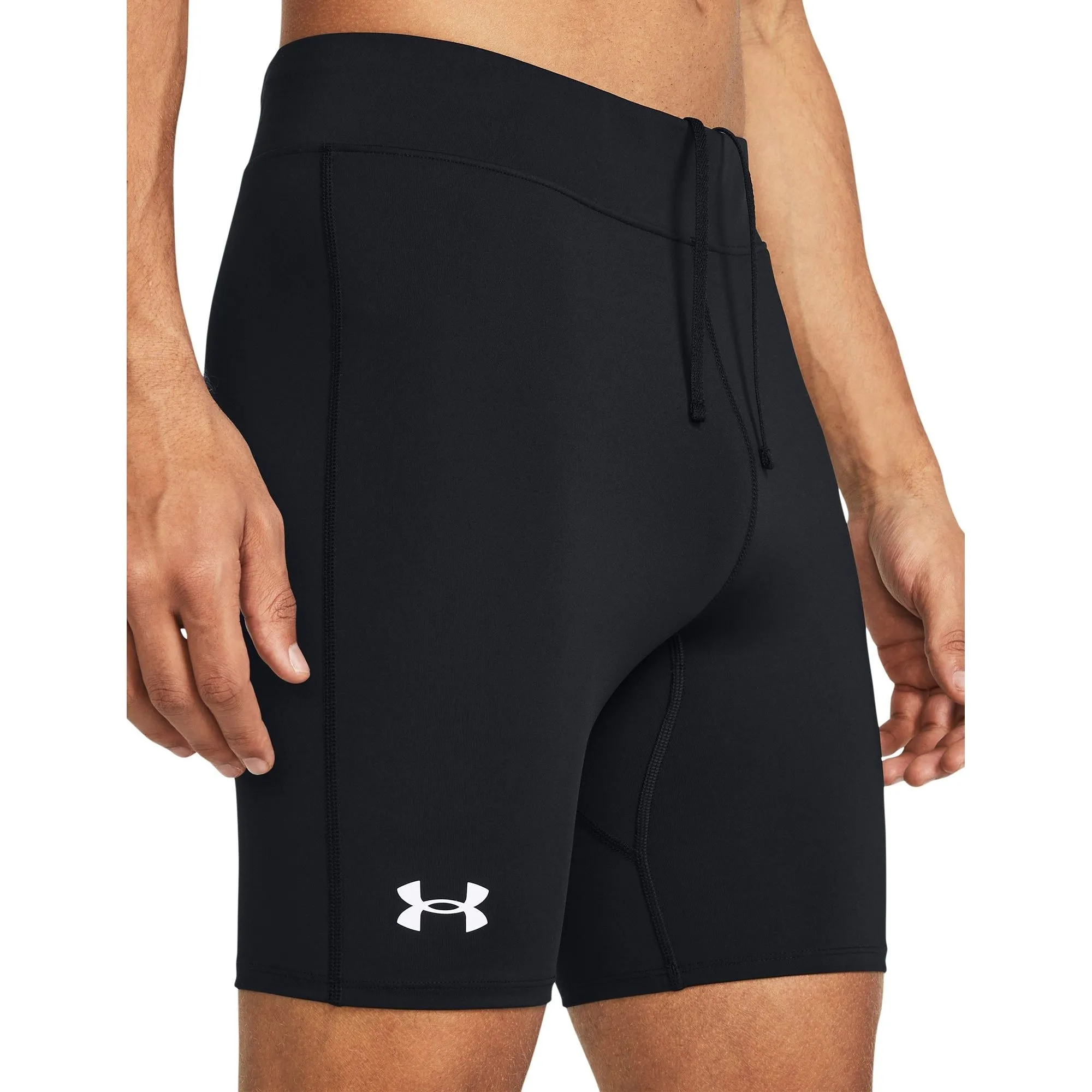 Under Armour Launch Mens Short Running Tights - Black