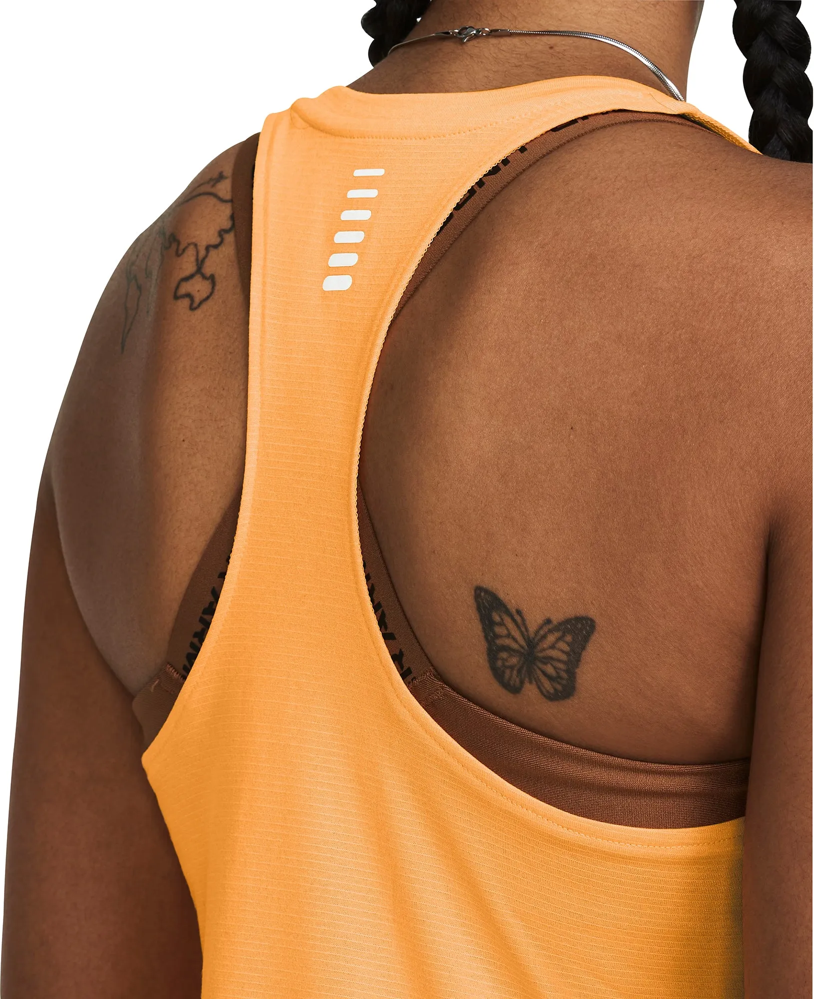 Under Armour Launch Womens Running Vest Tank Top - Orange