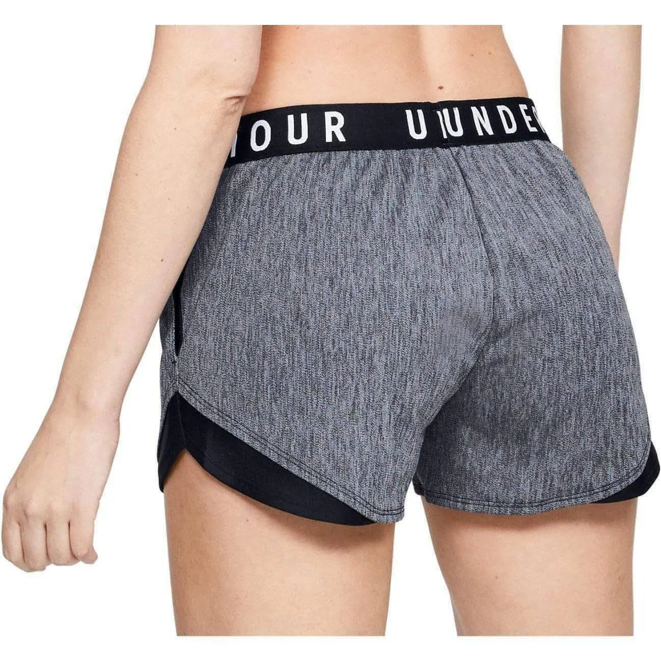 Under Armour Play Up 3.0 Womens Running Shorts - Grey
