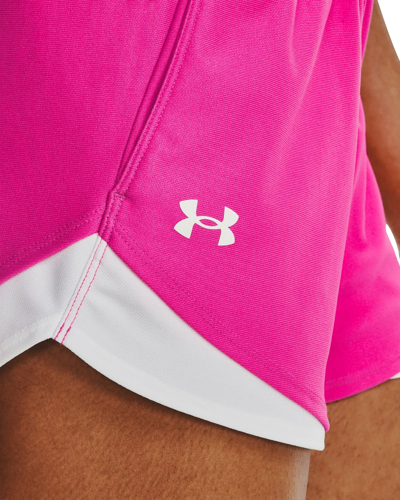 Under Armour Play Up 3.0 Womens Running Shorts - Pink