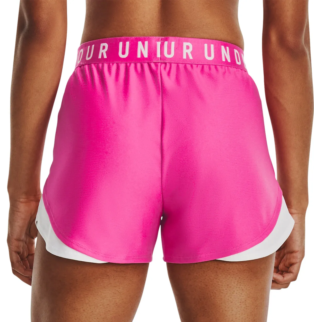 Under Armour Play Up 3.0 Womens Running Shorts - Pink
