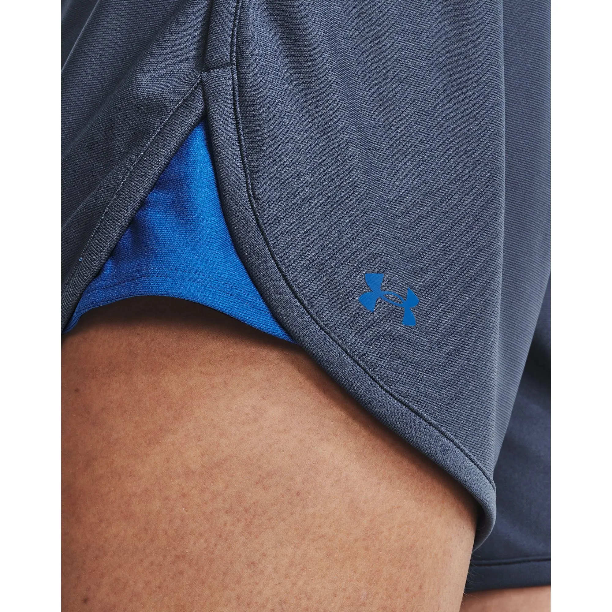 Under Armour Play Up 5 Inch Womens Running Shorts - Blue