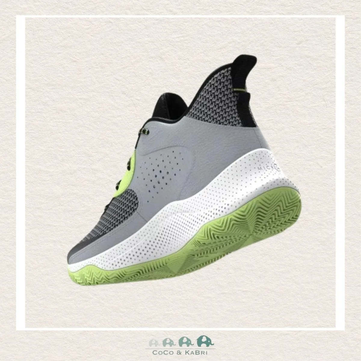 Under Armour Pre-School Curry 3Z 24 Basketball Shoes - Black/Green (O-13)
