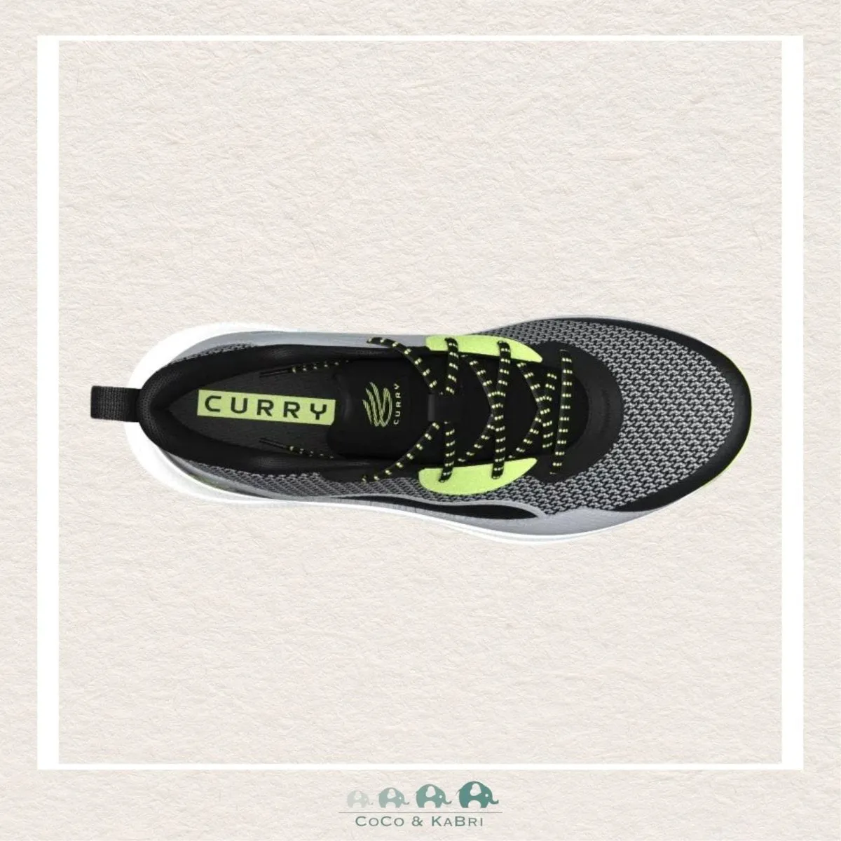 Under Armour Pre-School Curry 3Z 24 Basketball Shoes - Black/Green (O-13)