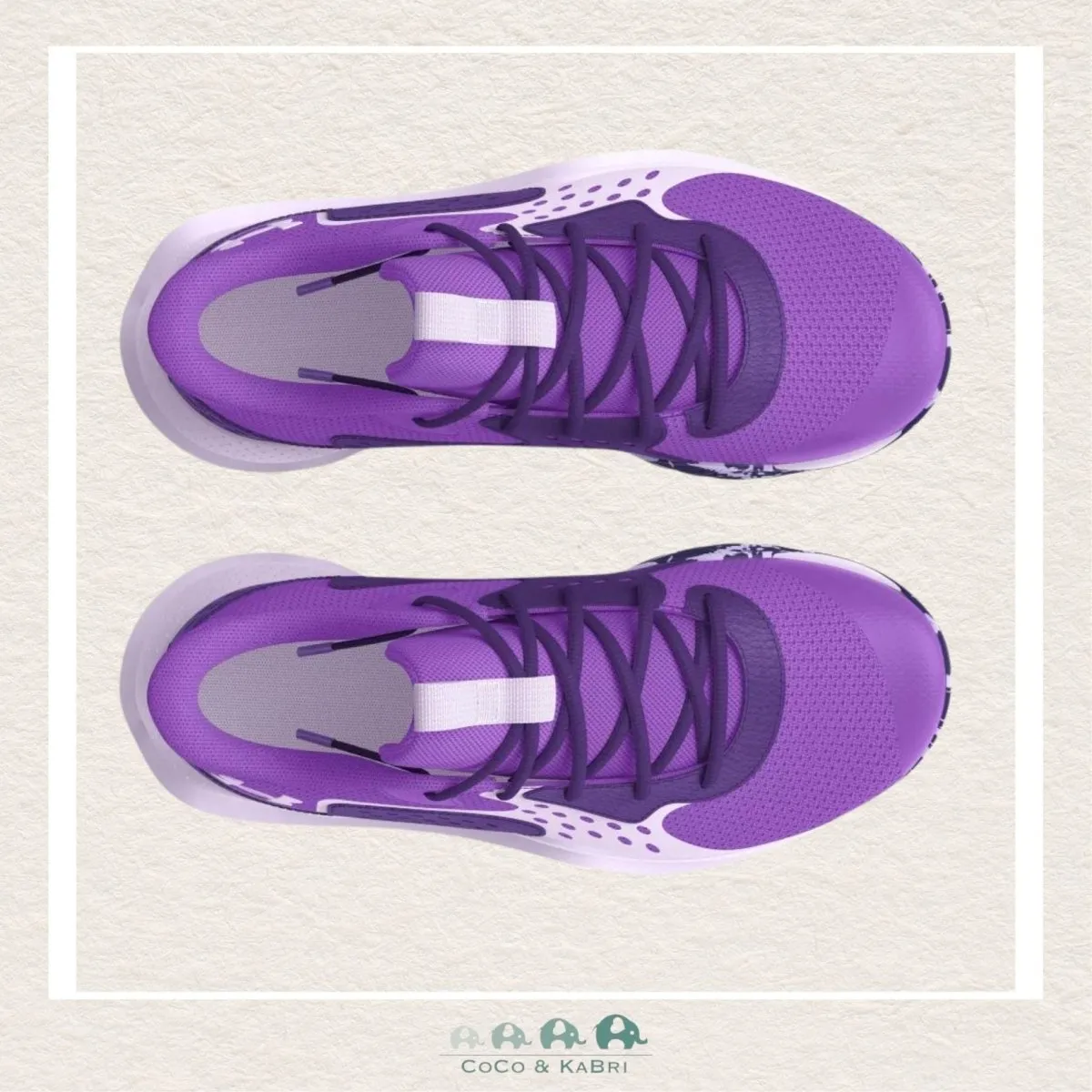 Under Armour Pre-School Jet '23 Basketball Shoes- Lavish Purple (Q3-159)