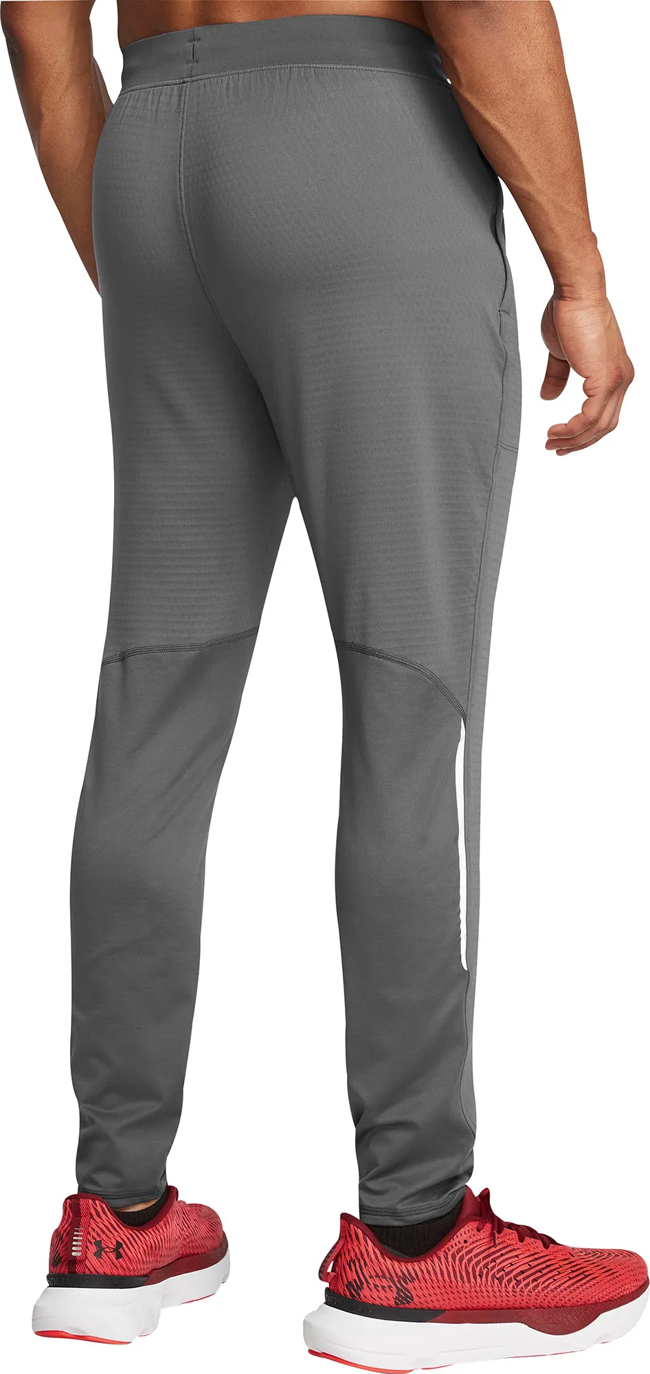 Under Armour Vanish Cold Weather Mens Running Track Pants - Grey