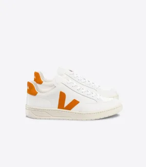 V-12 LEATHER WHITE PUMPKIN