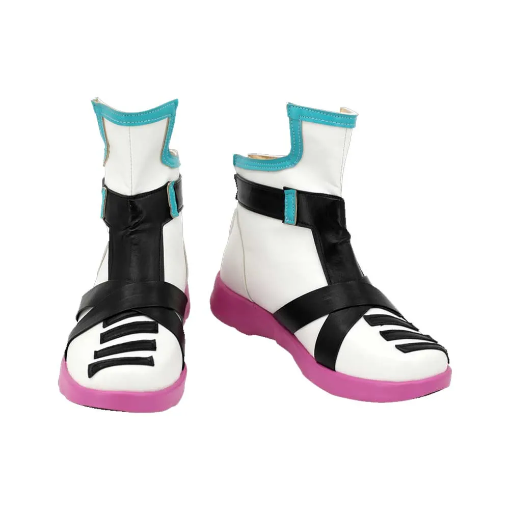Valorant Valkyrie Game Character Cosplay Shoes Boots Halloween Costumes Accessory Custom Made