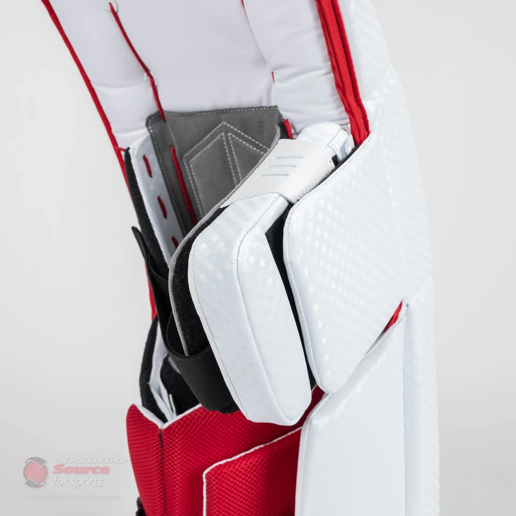 Vaughn Velocity V9 Pro Carbon Senior Goalie Leg Pads - Iceberg Graphic
