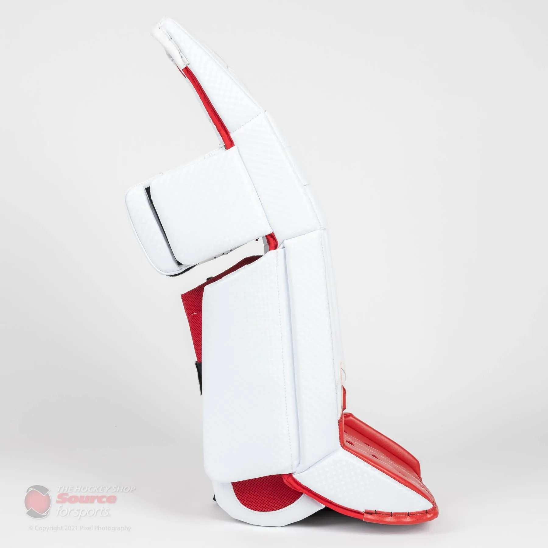 Vaughn Velocity V9 Pro Carbon Senior Goalie Leg Pads - Iceberg Graphic