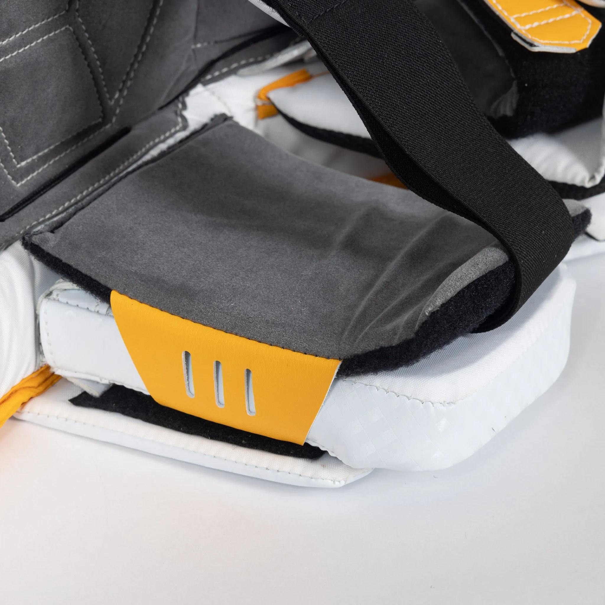 Vaughn Velocity V9 Pro Carbon Senior Goalie Leg Pads - Pro Stock Retro Vintage "Flores"