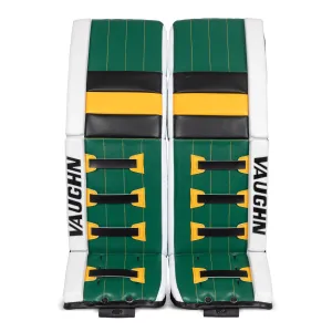 Vaughn Velocity V9 Pro Carbon Senior Goalie Leg Pads - Pro Stock Retro Vintage "Flores"