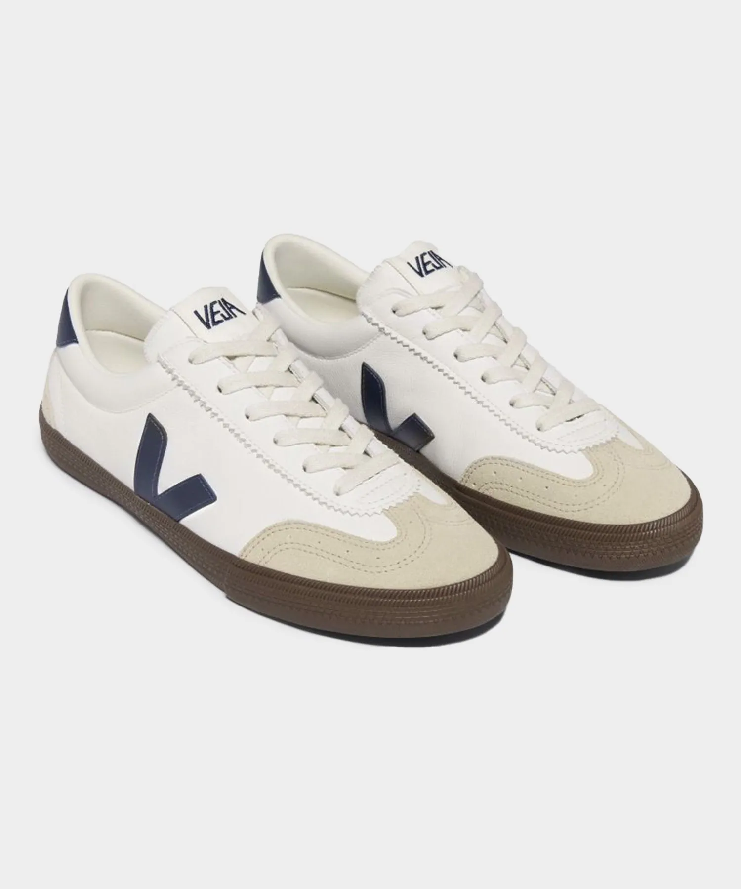 Veja Volley Canvas Sneaker in Nautico   Bark