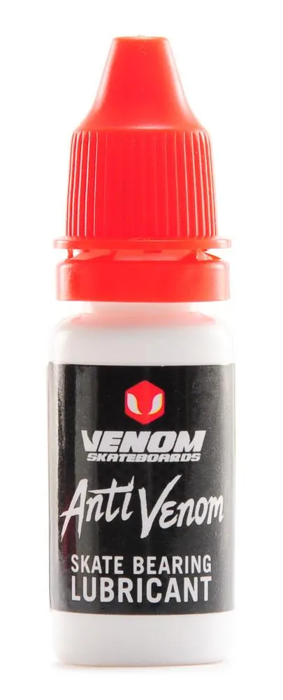 Venom Premium Precision Gold Skateboard Bearings & Venom Bearing Lubricant Pack