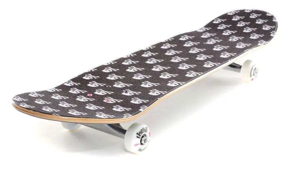 Venom Professional Grade Skateboard Griptape 9" x 33" - Skull & Crossbones