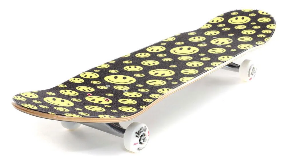Venom Professional Grade Skateboard Griptape 9" x 33" - Trippy Smiles
