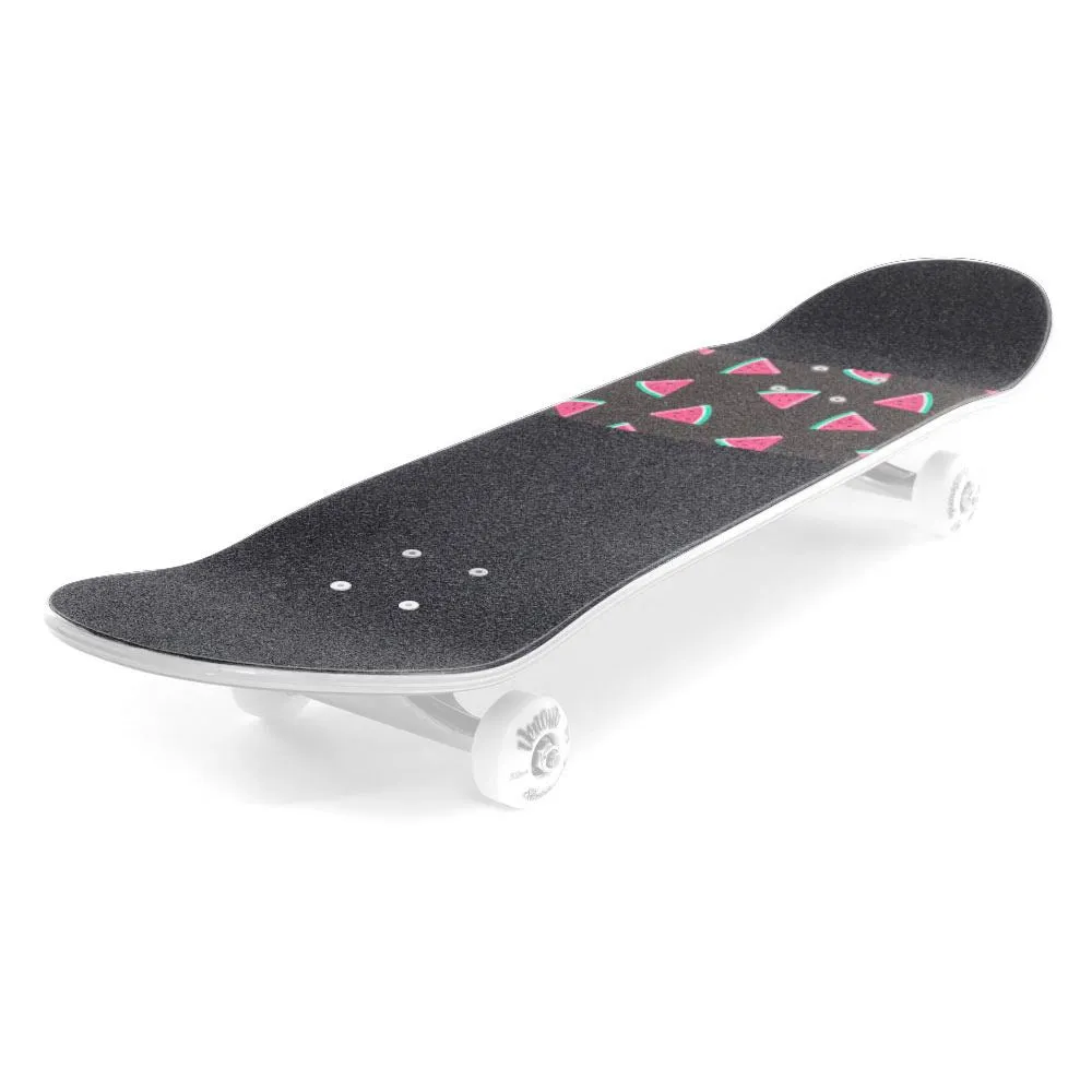 Venom Skateboards Grip Tape Strip With Full Sheet of Black Grip 33" x 9"