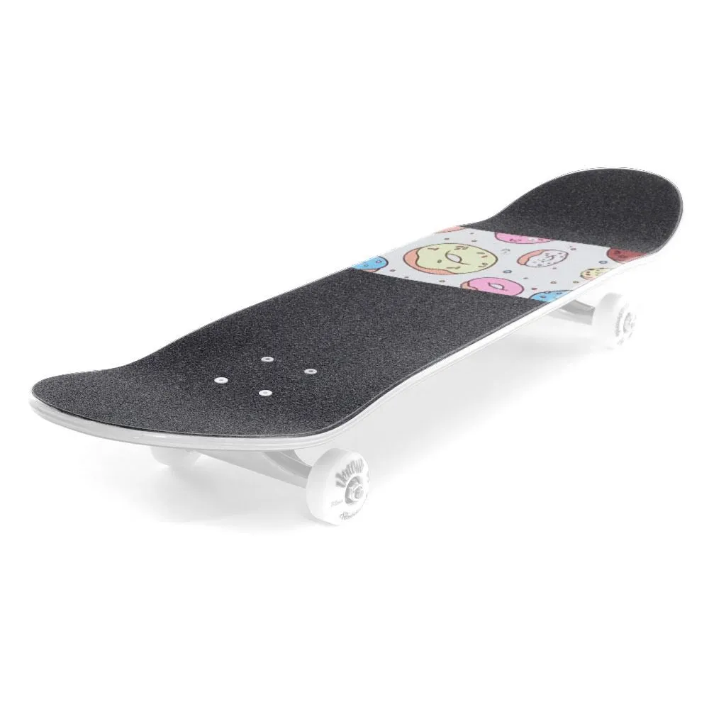 Venom Skateboards Grip Tape Strip With Full Sheet of Black Grip 33" x 9"