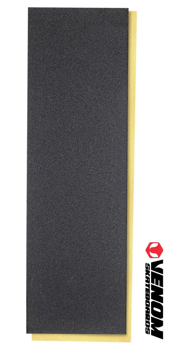 Venom Skateboards Professional Perforated Grip Tape 9" x 33" Skateboard Griptape