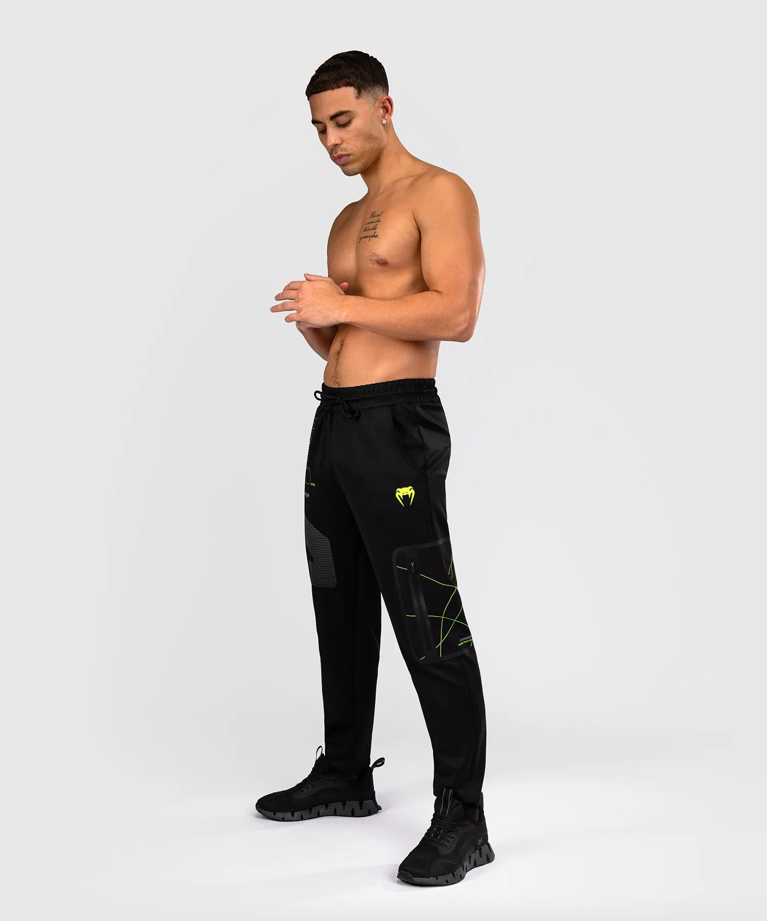 Venum Training Camp 4.0 Joggers - Nero/Neon Green