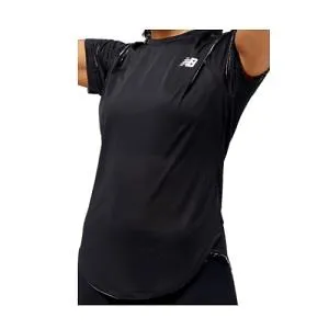 W. New Balance Accelerate Short Sleeve - BK