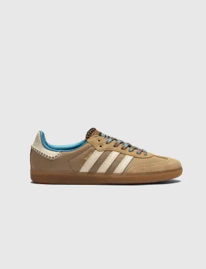 WALES BONNER NYLON SAMBA "DESERT WHITE"