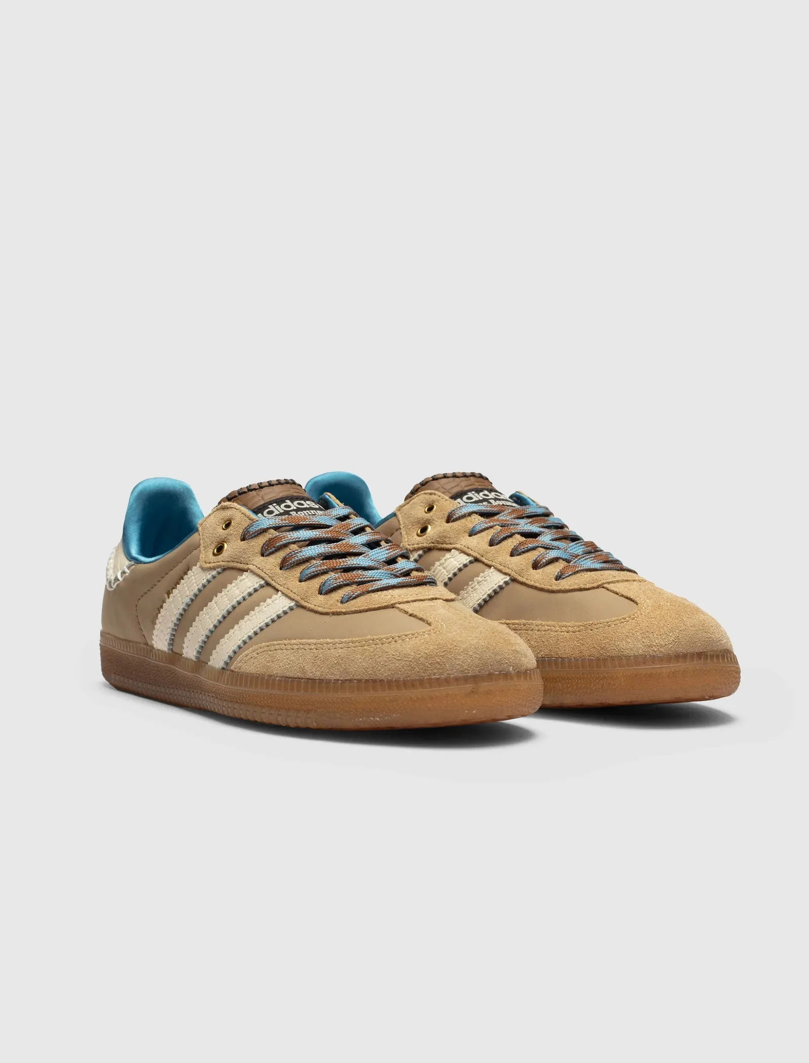 WALES BONNER NYLON SAMBA "DESERT WHITE"
