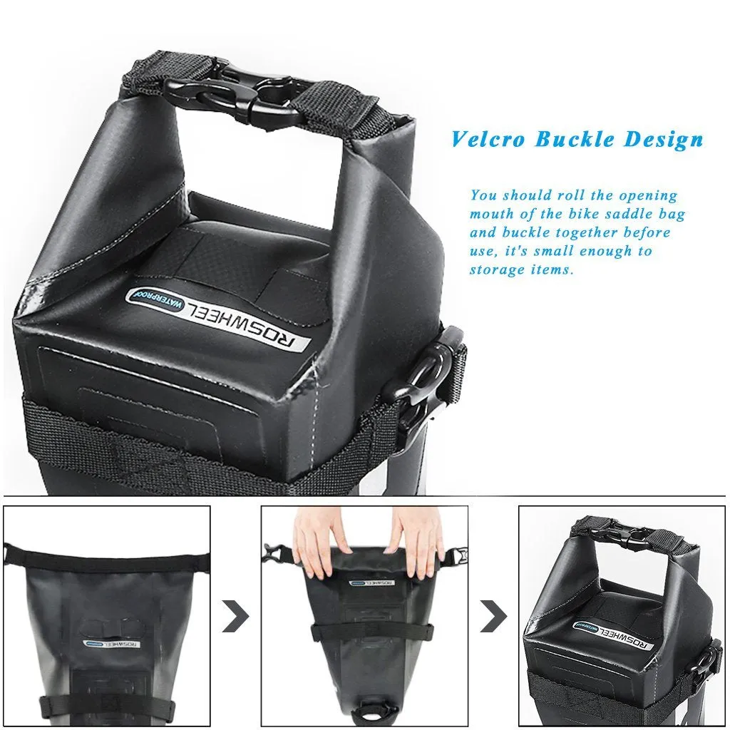 Waterproof Bicycle Saddle Bag 3L