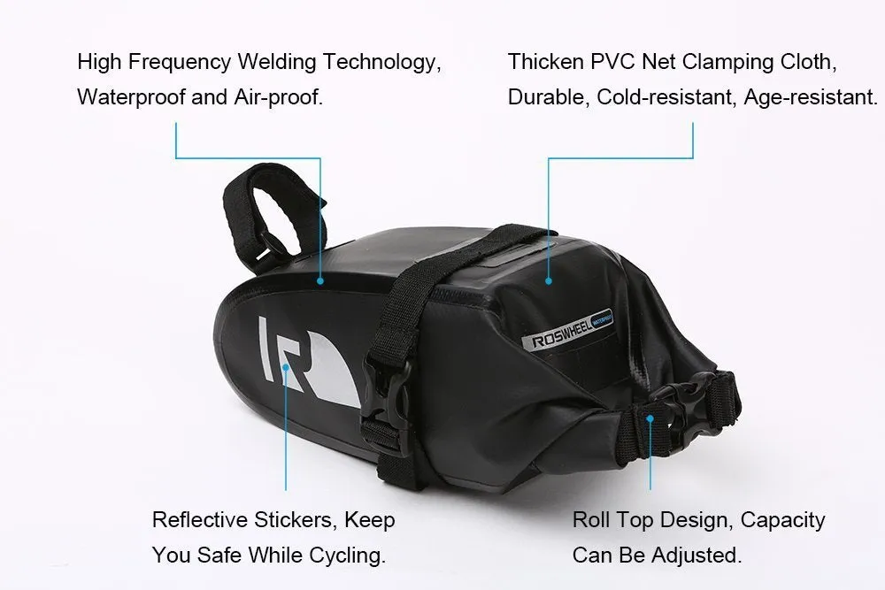 Waterproof Bicycle Saddle Bag 3L