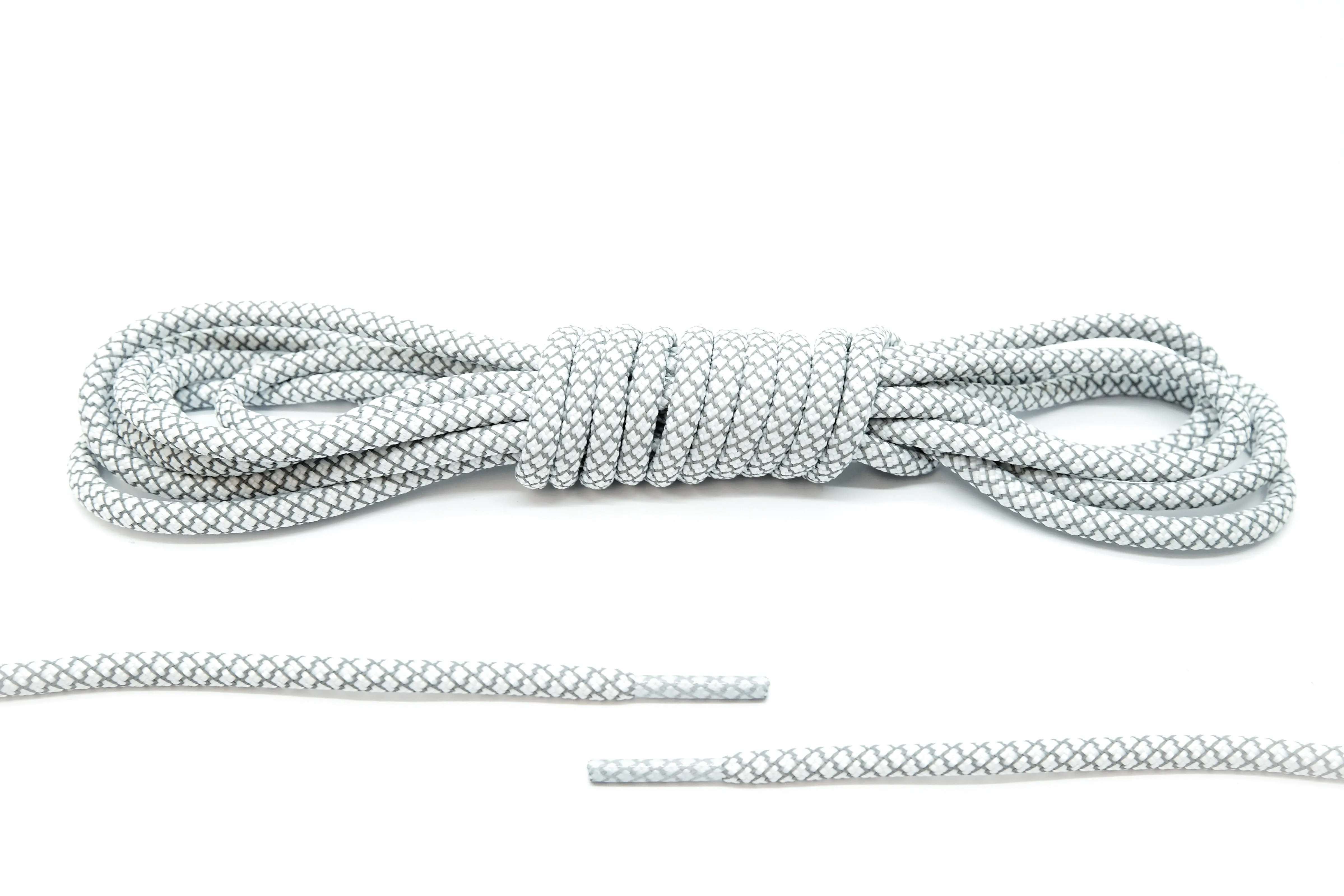 White Rope Laces (Reflective)