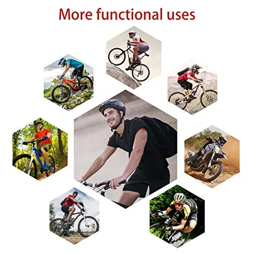 Wisdom Leaves Men's Mountain Bike Jersey Long Sleeve BMX Downhill Cycling Shirts Moisture-Wicking Sportswear T-Shirt