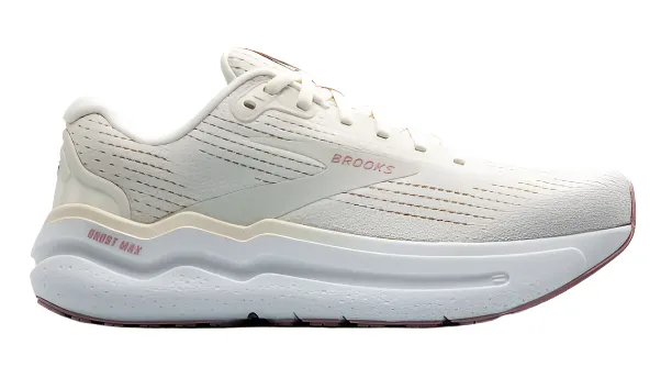 WOMEN'S BROOKS GHOST MAX 2 | COCONUT MILK / GRAY / ZEPHYR