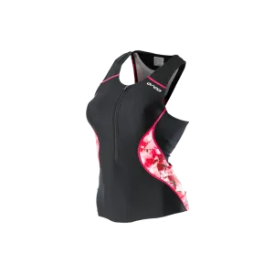 WOMENS CORE SUPPORT SINGLET BK-PK