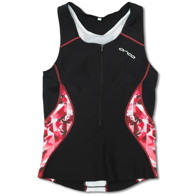 WOMENS CORE SUPPORT SINGLET BK-PK