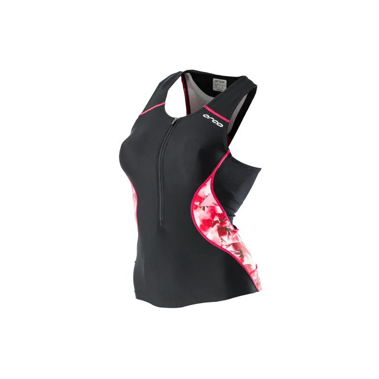 WOMENS CORE SUPPORT SINGLET BK-PK