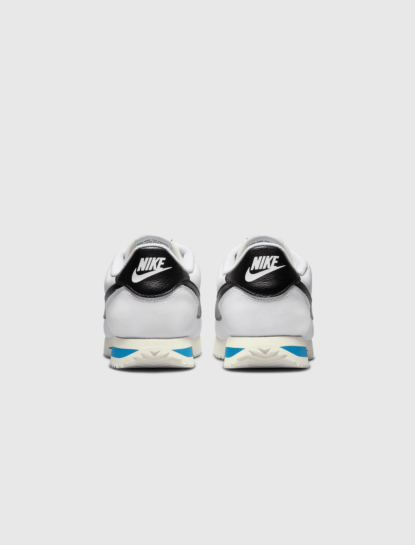 WOMENS CORTEZ "WHITE/BLACK"