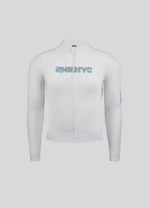 Women's LS REVERB Race Jersey - White