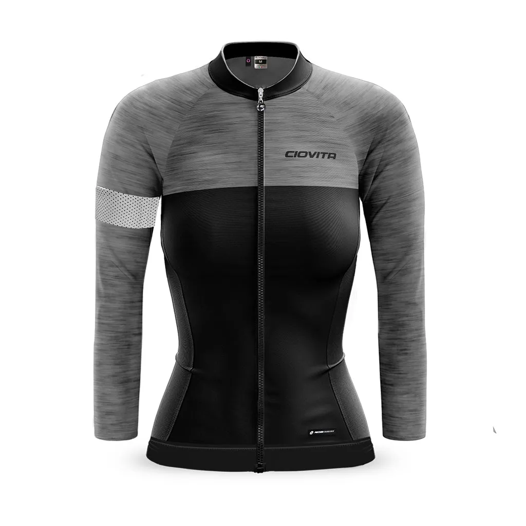 Women's Opera Long Sleeve Jersey (Grey)