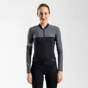 Women's Opera Long Sleeve Jersey (Grey)