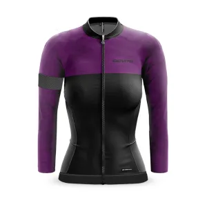 Women's Opera Long Sleeve Jersey (Magenta)