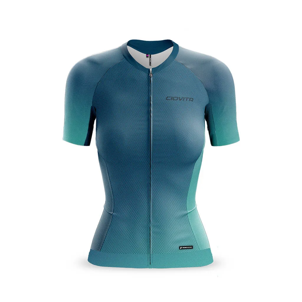 Women's Punto Corsa Race Fit 2.0 Jersey (Teal)