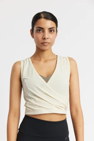 Wrap Top Athene - summer sand