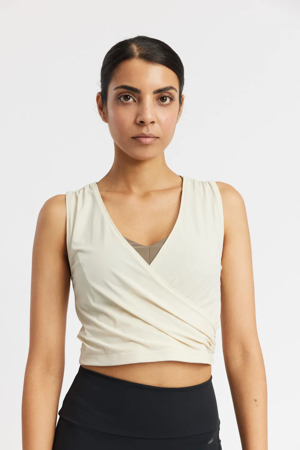 Wrap Top Athene - summer sand