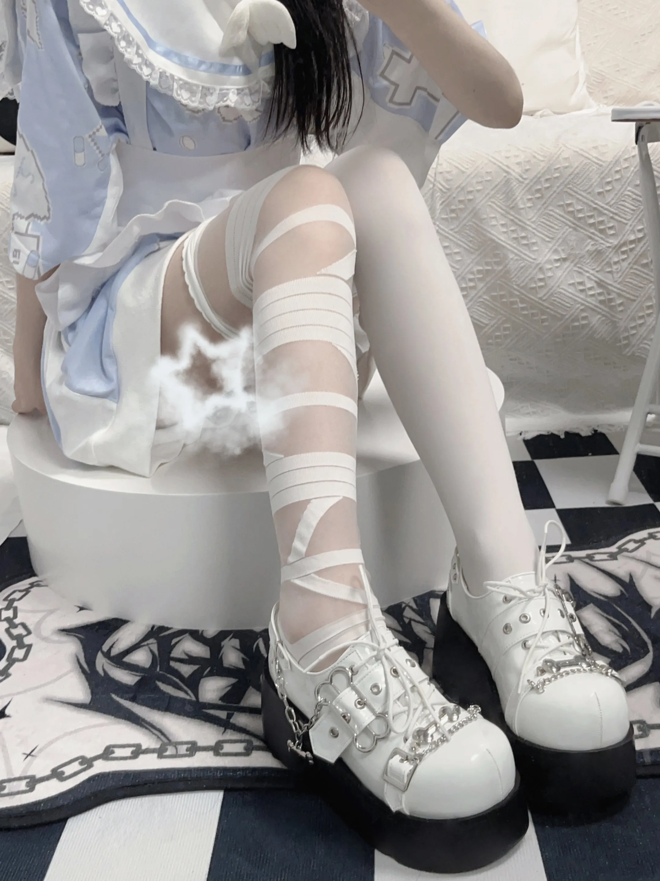 Y2k Punk Platform Shoes UB99227