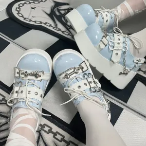 Y2k Punk Platform Shoes UB99227