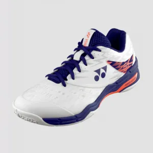 YONEX Power Cushion 57 White/Neon Orange Badminton Shoe