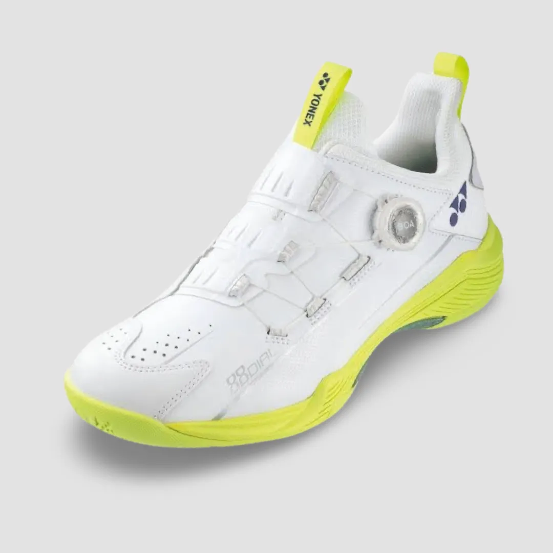 YONEX Power Cushion 88 Dial 2 White/Lime Yellow Badminton Shoe