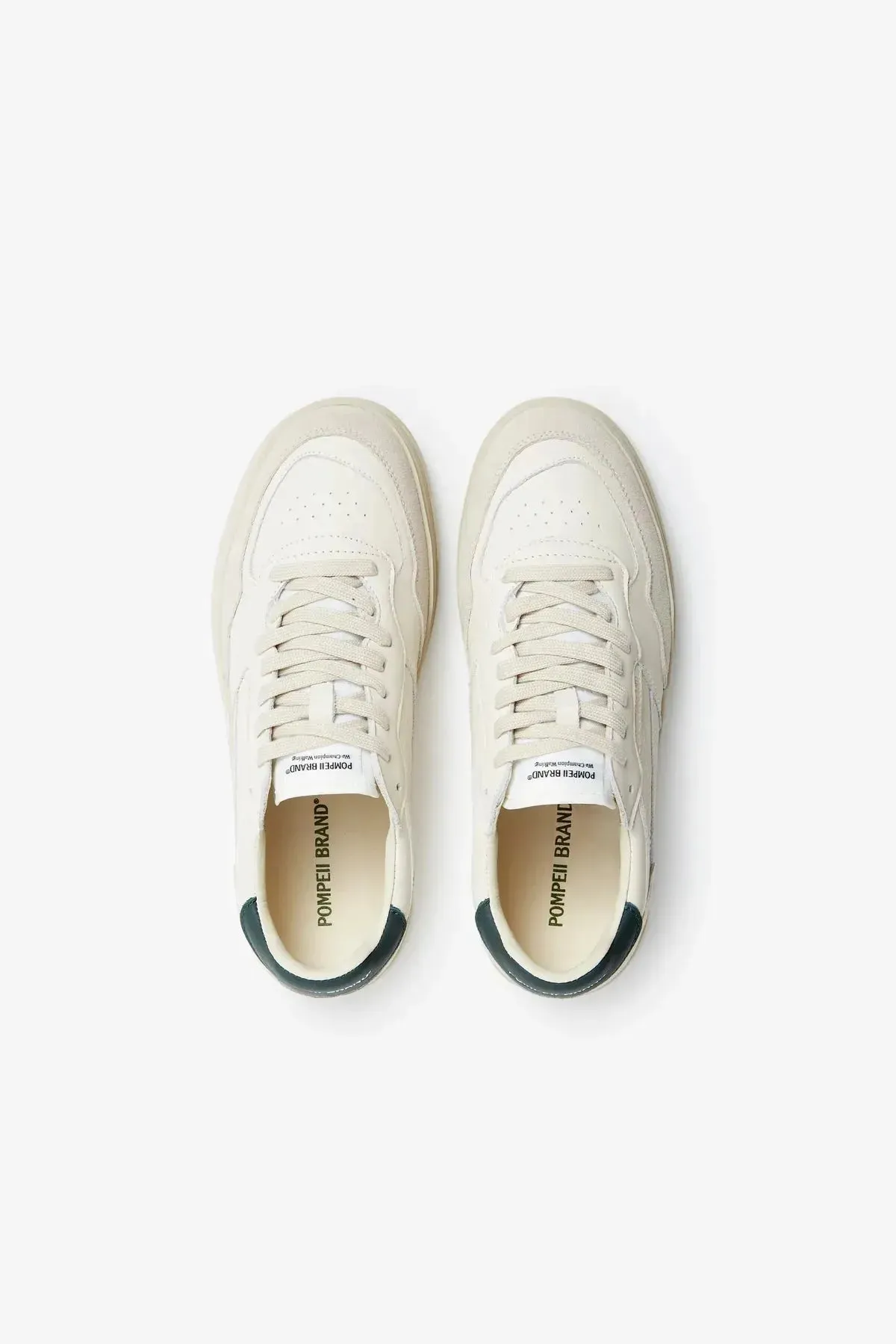 Zapatillas POMPEII Elan Leather Ecru Jasper