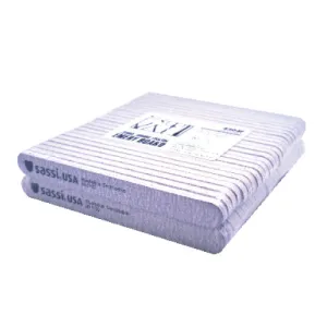 Zebra Jumbo Cushion Emery Board 80/100